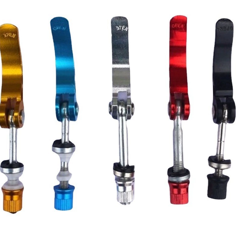 Заводская поставка из алюминиевого сплава велосипед горный велосипед быстросъемный зажим для сиденья быстросъемный рычаг цветной быстросъемный рычаг быстросъемная пряжка