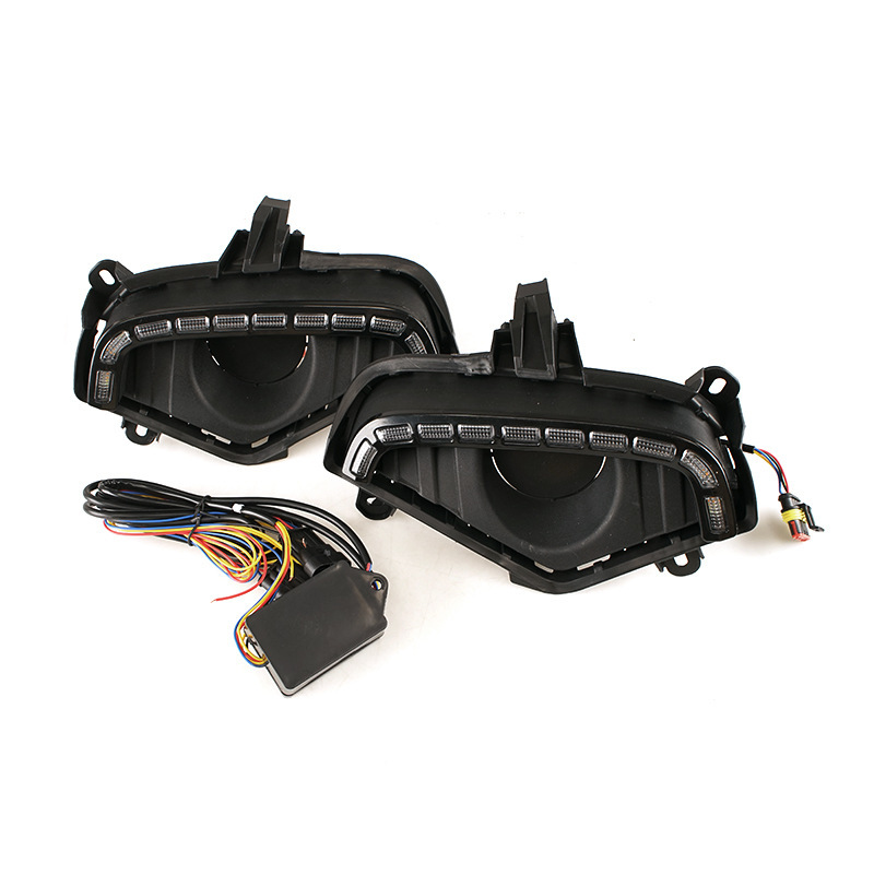 Aplicable a Toyota 19 / 20 nuevo modelo RAV4 / Rongfang conjunto de lámpara diurna renovada lámpara de niebla LED lámpara de barra delantera