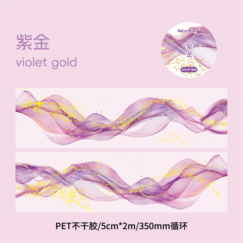咖啡镇复古系列造景和纸胶带创意背景贴纸手账DIY素材装饰pet胶带|undefined