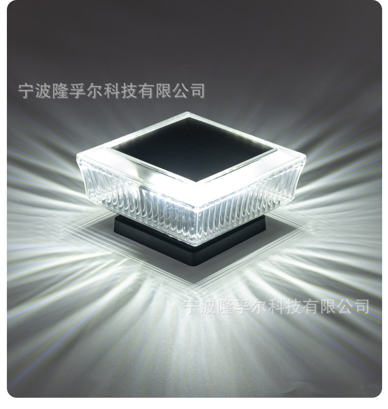 신제품 - 크리스탈 기둥 램프 - 듀얼 모드 - 스트라이프 스타일