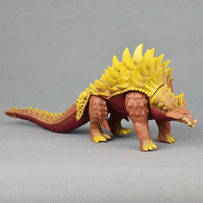 Cross-Border Dinosaur Monster Soft Rubber Jointed Movable Anguilla, Enphiabia, Gamera, Toris Model Toy