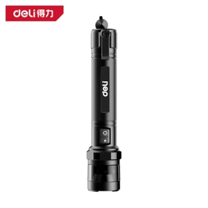 Deli çoxfunksiyalı fənər, güclü işıq, şarj edilən, özünümüdafiə, təhlükəsizlik çəkici Dl871009