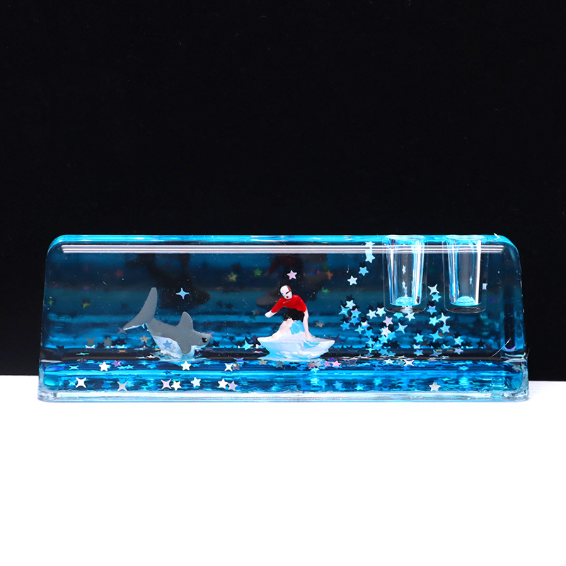 대형 직사각형 펜 삽입 - Ocean Dream