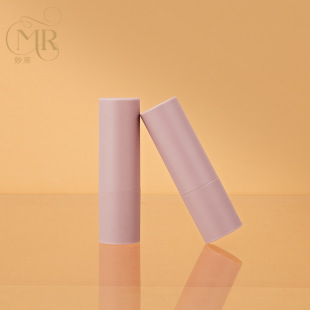Manufacturer's Ready-Made Lipstick Tube Packaging Material Round Lipstick Tube Plastic Empty Shell 3.5g DIY Lipstick Shell Makeup