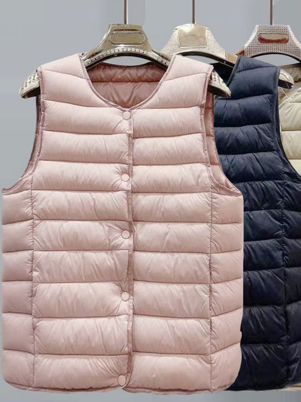 Vest with down