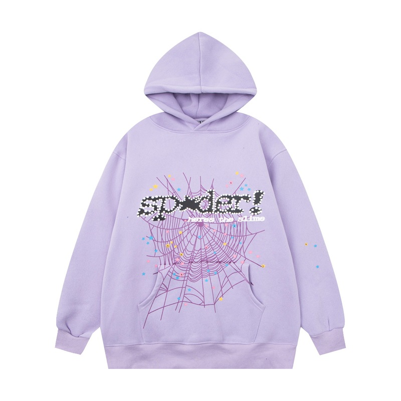 パンツフォームレターボーダーSP貿易トレンドデビッドスウェットシャツコレクションスパイダーコットンER5Dフード付きパターンスーツ|undefined