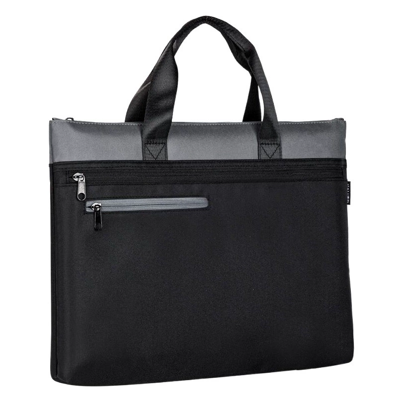 Деловой портфель Deli BG142 портативный файл сумка многофункциональный мешок на молнии Конференция сумка информация сумка напечатанный логотип