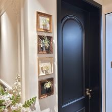 ♔diy装饰画中古风磁吸空气凤梨装饰画免打孔组合画框墙上装