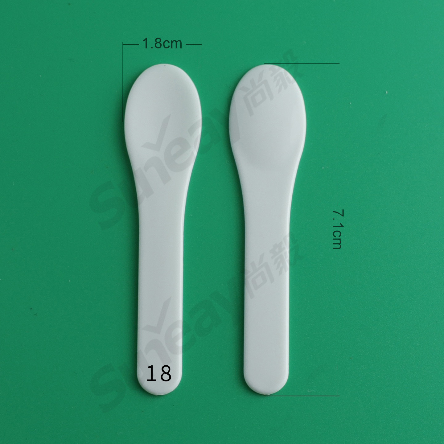 En stock maquillaje herramientas de plástico cara crema cuchara máscara cuchara recoger palillo cuchara raspado ojo crema embalaje palo moldeo por inyección cuchara image 13