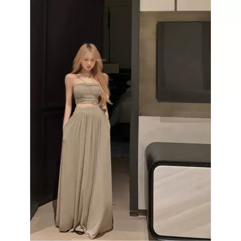 Чистый ветер сексуальный жилет из двух частей