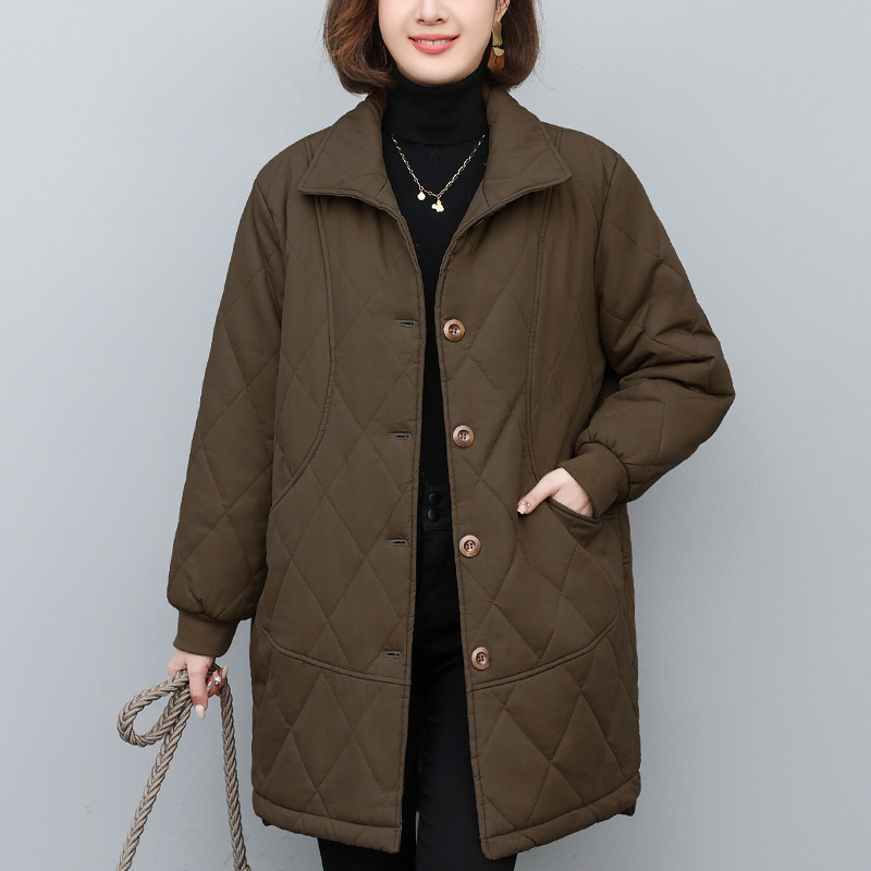 F0704 1880K ÁO KHOÁC NỮ TEMTDEI BIG SIZE NGOẠI CỠ MÙA XUÂN THU ĐÔNG TRUNG NIÊN DÀY ẤM THỜI TRANG NỮ VẢI BÔNG G05 SẢN PHẨM MỚI