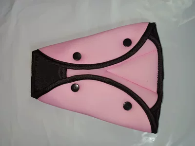 seat belt holder anti-collar | Seat belt shoulder pad - pink