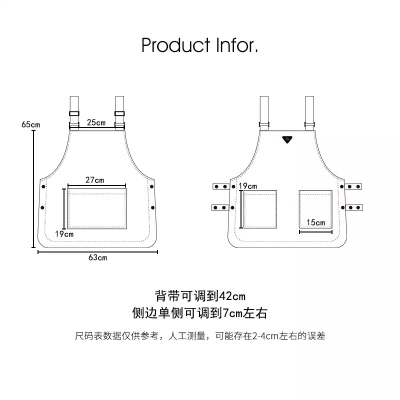 新型工装エプロン日本式防水男女カバーキッチン家庭用カフェ作業服印字卸売り可能|undefined