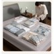 3 large, 3 medium, 4 small + electric pump/transparent