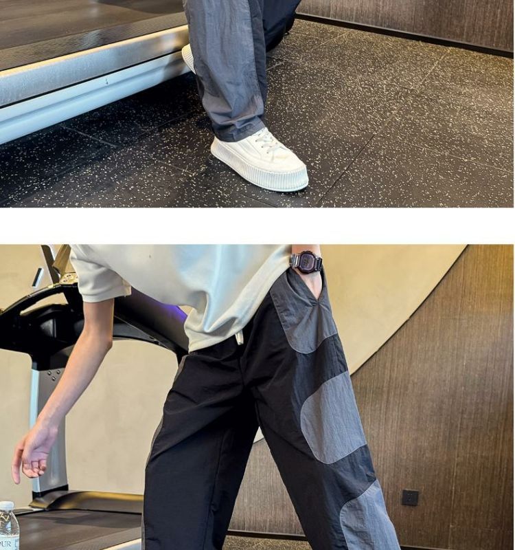 Herren Freizeithose Gerade Geschnitten Sonnenschutz Sommerhose_voghion.com