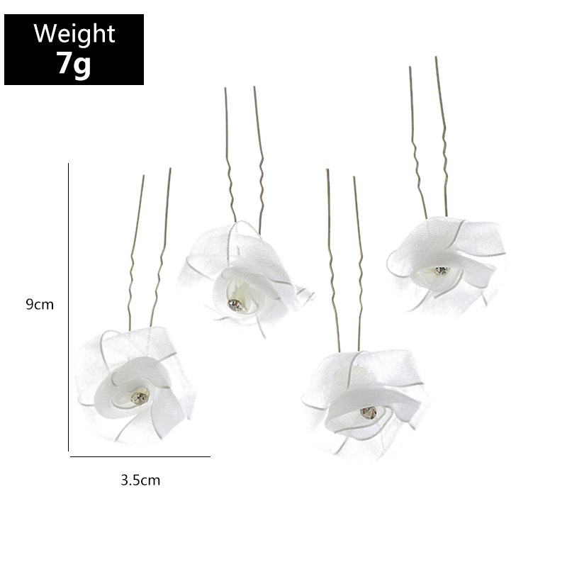 Fashion Single Diamond U-shaped Hairpin display picture 2