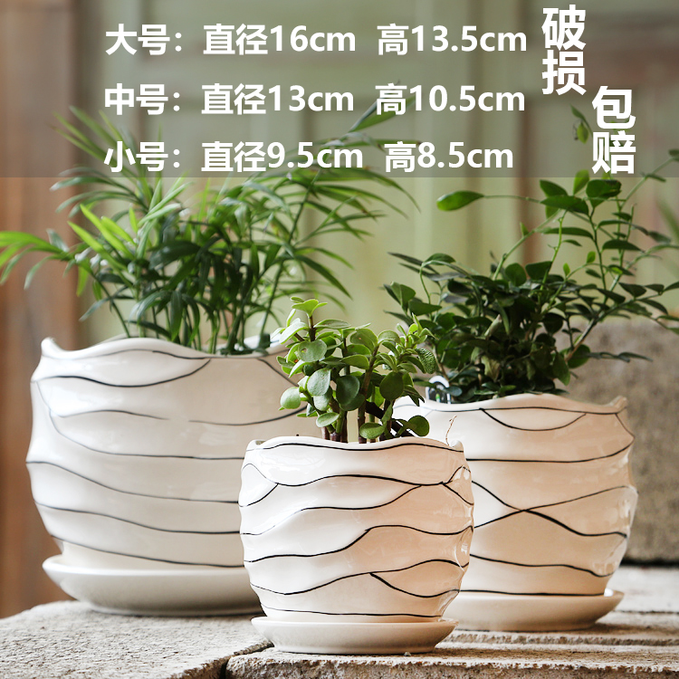 대, 중, 소 각 1개씩 맞춤형 나사형 화분