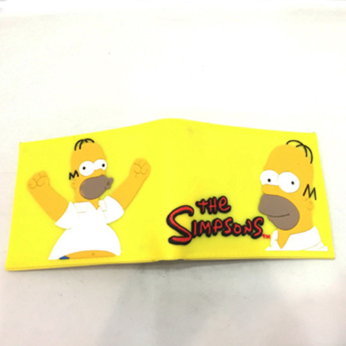 Simpu Family Student Wallet Cartoon Animation Harajuku Surrounding Student Men and Women Short Coin Purse Wallet Card Holder