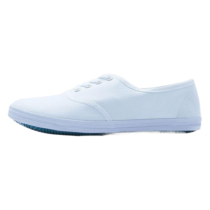 Qingdao Universal Road Boys and Girls Small White Sneakers Green Sole White Mesh Shoes Sports Shoes Gymnastics Shoes White Canvas Shoes