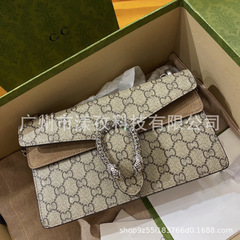 新商品の古奇Dionysus酒の神の宝虎の頭はG家のキャンバスの古い花のチェーンのショルダーバッグを掛けてカジュアルです。