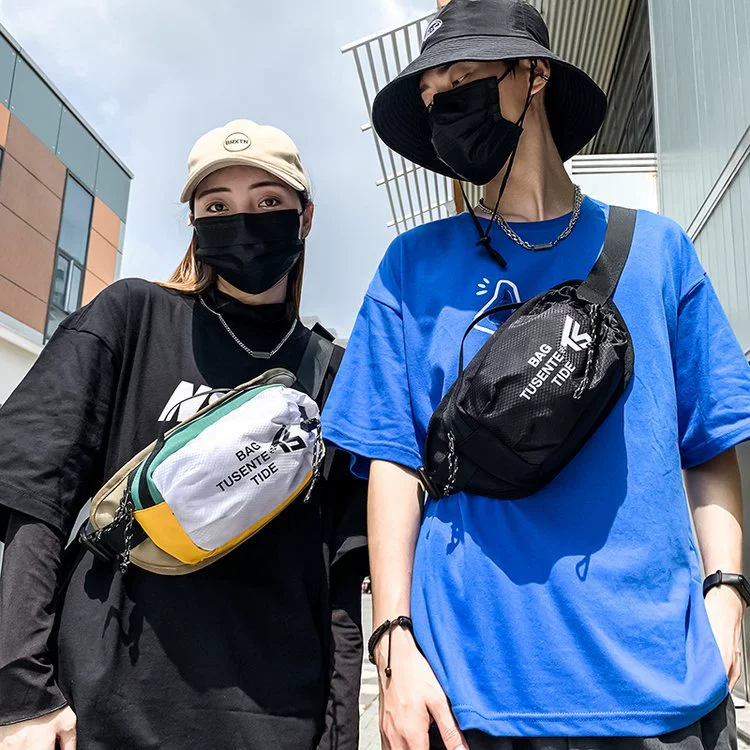 Сумка на грудь для боковой тумбы, трендовая плечовая сумка, брендовая сумка для телефона, однорукая сумка для отдыха, поясная сумка