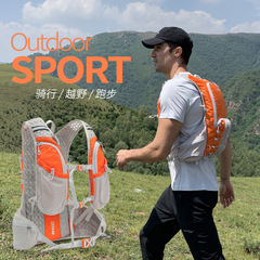 inoxto イーグル柄登山バッグ クロスカントリー ランニング バックパック 15L ランニングバッグ トレッキング用品 通気性 軽量