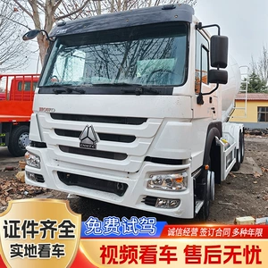 Sinotruk Howo Concrete Mixer Truck 370 375 Horsepower Howo Cement Mixer Truck Concrete Mixing and Transport