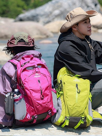 户外登山包大容量透气运动包男女多功能徒步包旅行防泼水耐磨背包|undefined