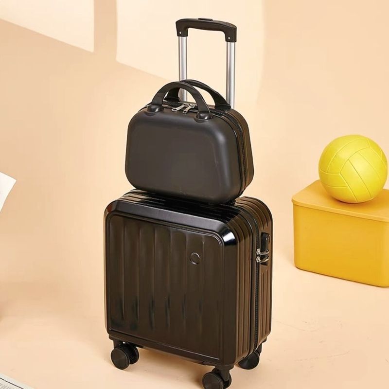 正方形登机行李箱20小型迷你密码箱18小号轻便旅行箱免托运拉杆箱|undefined