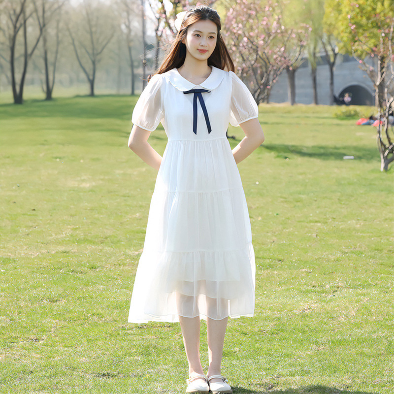 24279 junior high school students dress high school students 2025 summer new graduation ceremony birthday princess dress student fairy