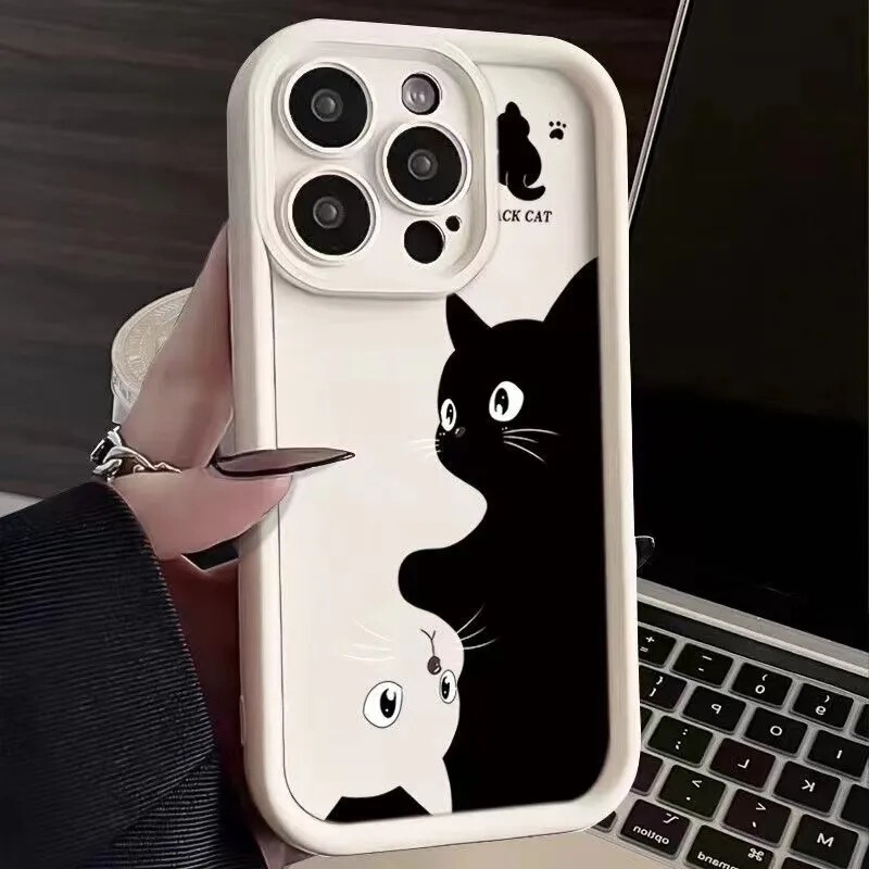 Samsung s23fe phone case for cats s25ultra/a73/s24 /s21/a06/a54/A33/A13