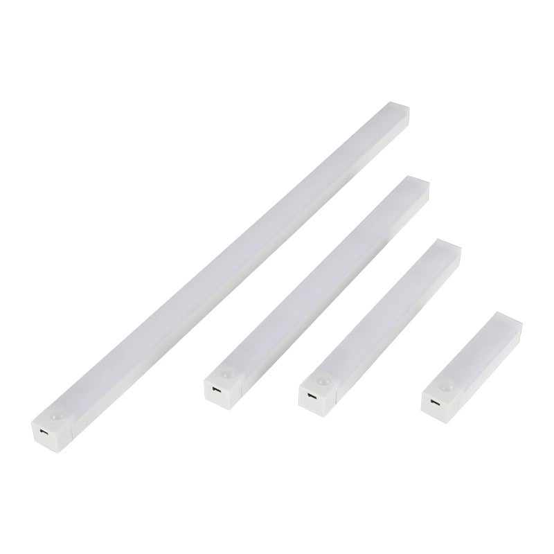 LED magnetic induction energy-saving ultra thin physiological rechargeable interior lighting for wardrobe for bedroom, human sensor