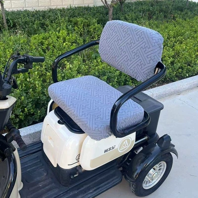 seat cushion cover, tricycle seat – Electric car cushion - large-seat-backrest-2-piece-set-color-light-gray