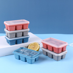 Ice cube tray, ice cube mold, freezer tray, home use, DIY ice cube tray, 6-compartment ice tray