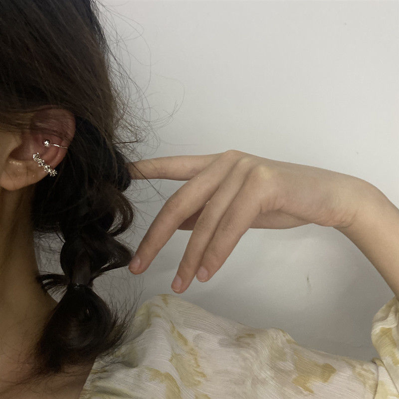 Simple Style Style Wholesale Jewelry Simple Style C Shape Metal No Inlaid Plating Earrings