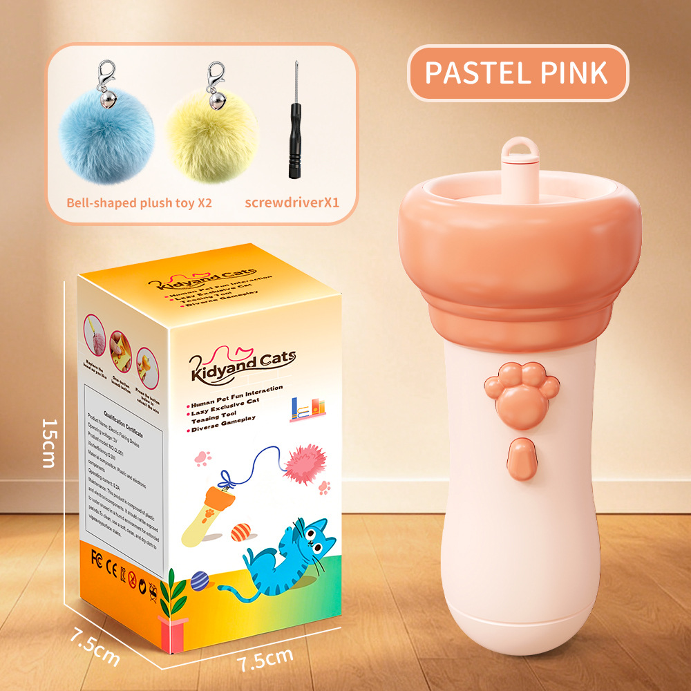 Electric Cat Fishing Device [Girls Pink] English Color Box