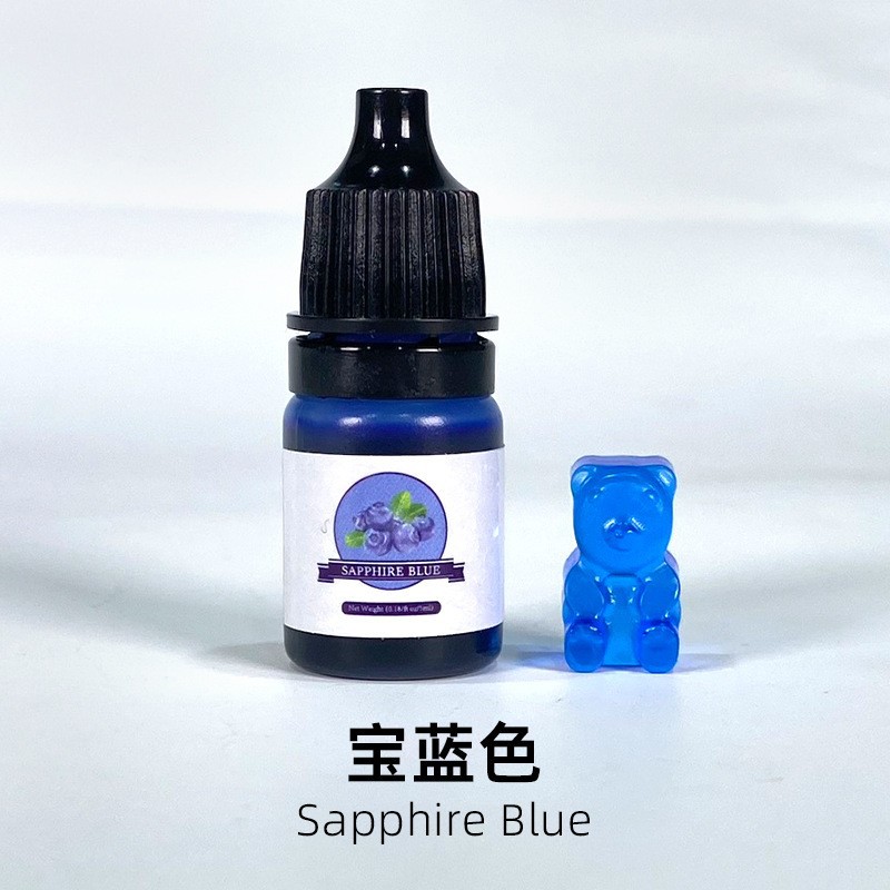 5ml epoxy resin colorant DIY color pigment crystal dropper AB/UV universal 24 color oil-based dyeing