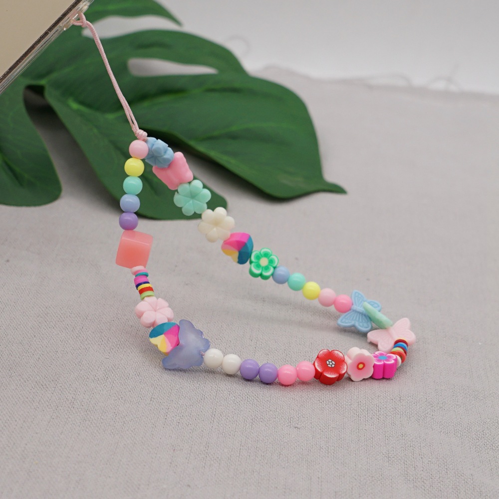 Unisex Gender Ethnic Style Style Bohemian Soft  Flower Daisy Mobile Phone Lanyard
