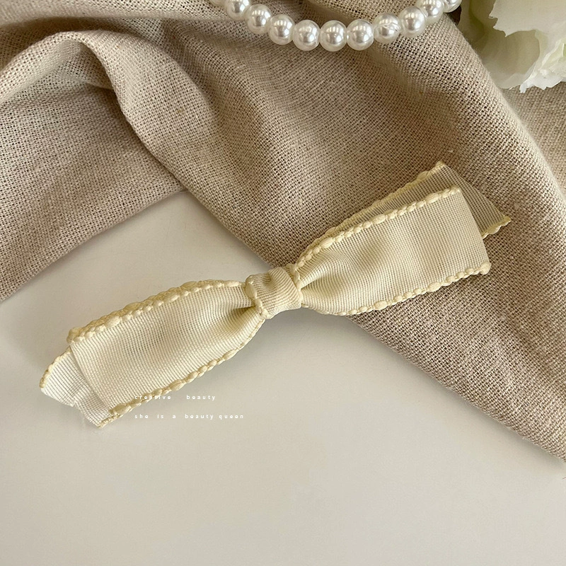 Cute universal bangs for princess with bow, internet celebrity