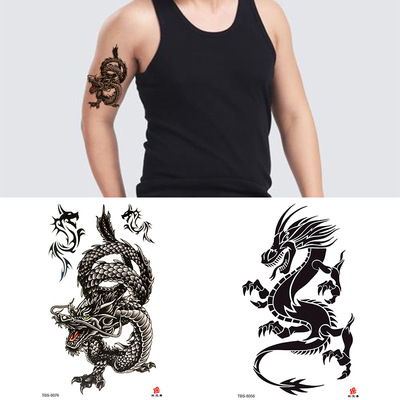 小花臂纹身贴  防水纹身贴纸 图腾花臂纹身贴 现货供应可来图定制