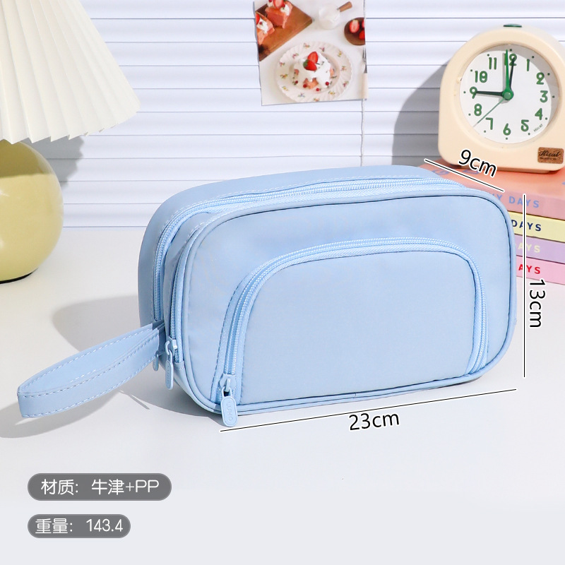 Bolsas de bolsillo de gran capacidad bolsas de papelería de tipo extraíble bolsas de escritura estudiantes clasificadas bolsas de viaje bolsa bolsa de almacenamiento bolsa