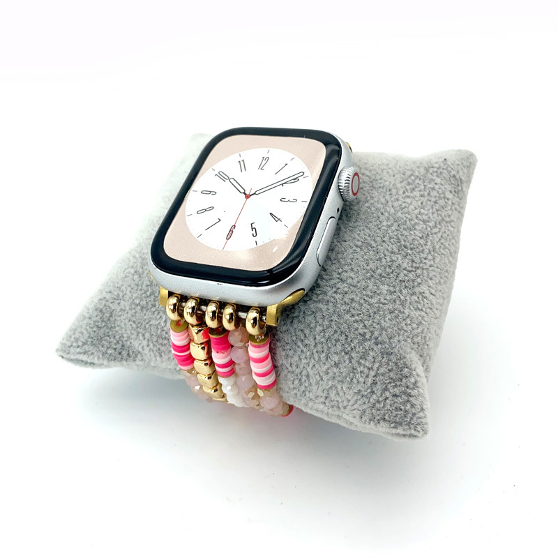 25g Weight Watch Strap Classification Silica Gel Material Solid Color Pattern Ethnic Style Style Ethnic Style Solid Color Watch Strap 6