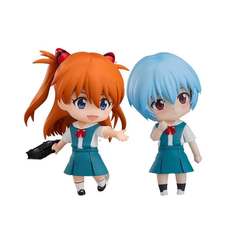 Evangelion Асука Аянами Рекирi Шинджи Нагиса Каору подвижное лицевое изменение версия Нендоройд фигурка
