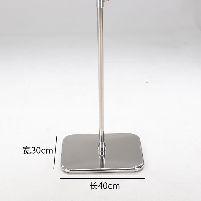 Accesorios de base de modelo de espejo 8K acero inoxidable engrosado soporte de metal oro y plata triángulo de hierro accesorios al por mayor image 11
