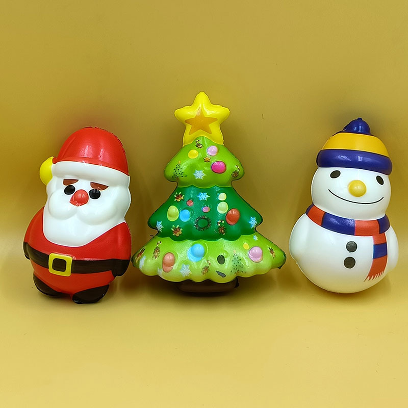 クロスボーダー PU スローリバウンド減圧クリスマスヘラジカ人形指圧力発泡ボール減圧クリスマスギフトおもちゃ|undefined