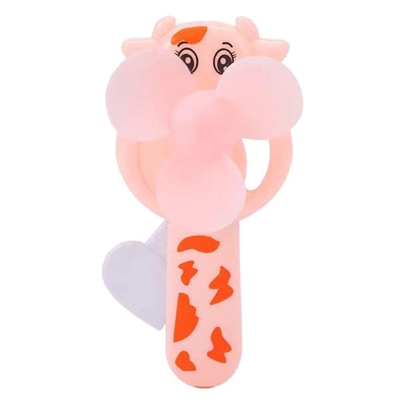 Cross-border cartoon hand pressure fan portable hand-held fan summer gift stall park cool summer