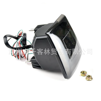Suitable for Nissan Nissan 370Z/Z34 Juke Nismo rear fog lamp modification LED brake light turn signal (Dönmə işıqları) - v-151811-370z-black