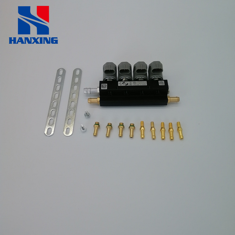 Lpg/Cng Car Oil to Gas Conversion Gray 2 Ohm Spray Rail Gas Car Accessories