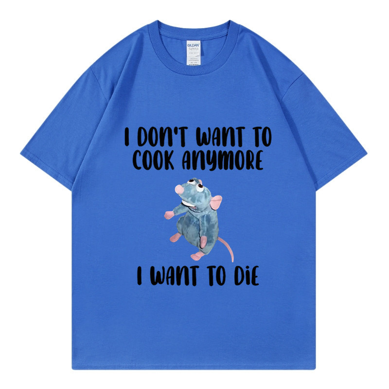 Dessin animé souris hommes coton à manches courtes Couple costume ample polyvalent ins mode T-shirt hommes été demi manches_voghion.com