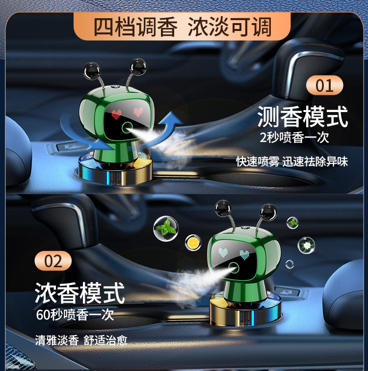 New Car Perfume Aromatherapy High-End Automatic Spray Car Perfume Car Fragrance Smart Spray Aromatherapy Machine